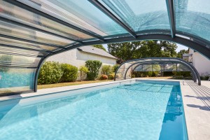 abri piscine elliptik mi-haut