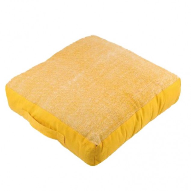 Coussin de sol jaune, Leroy Merlin
