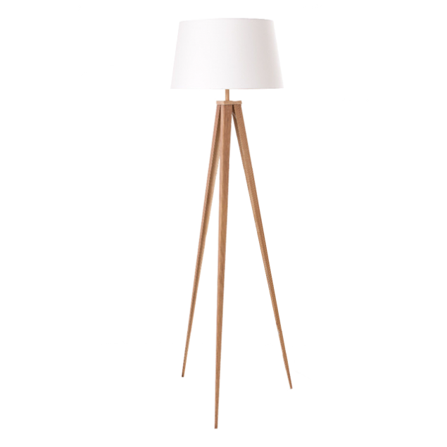 Lampadaire en frene blanc, Ikéa
