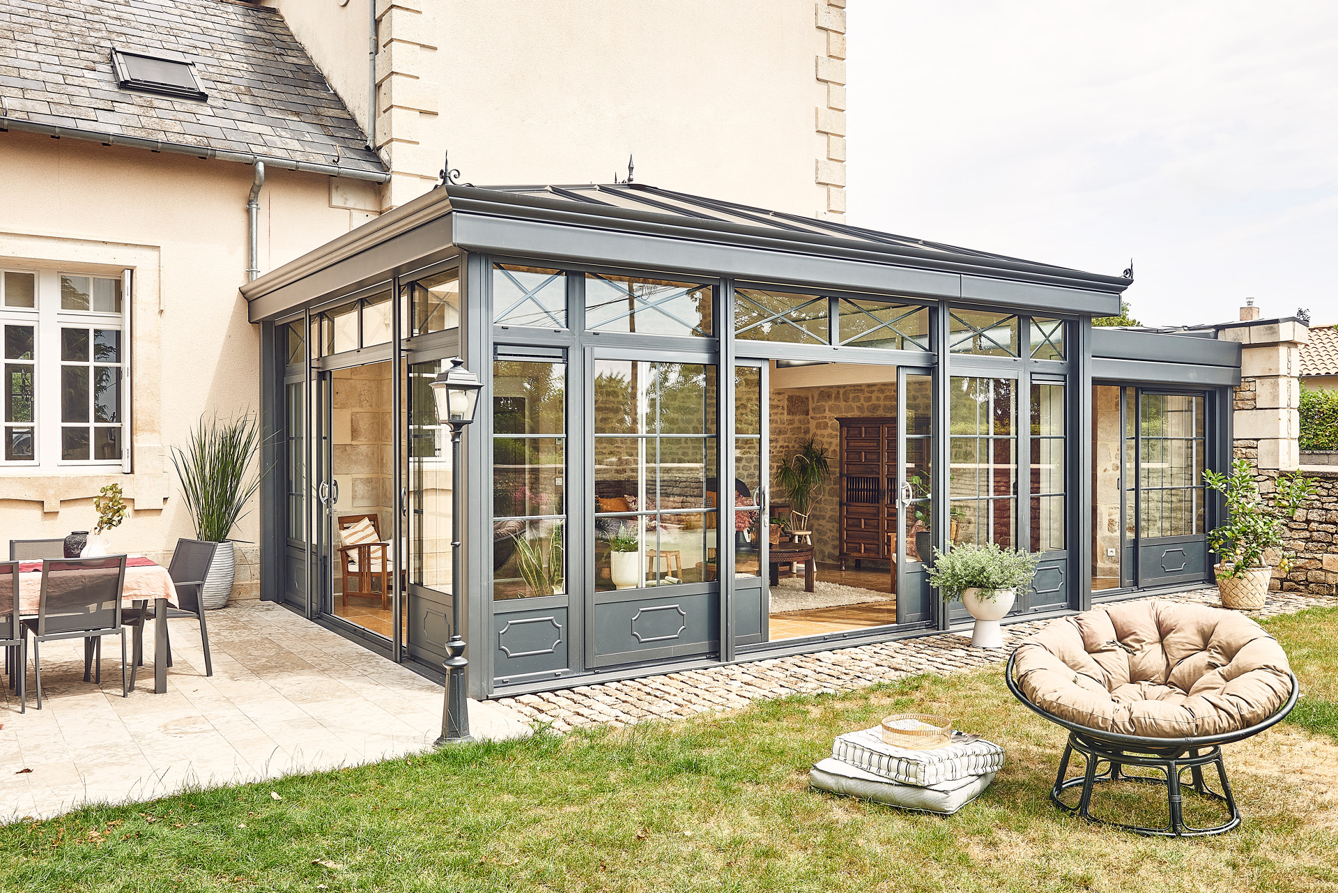 Véranda Collection Éléganz Traditionnel intemporel Gustave Rideau