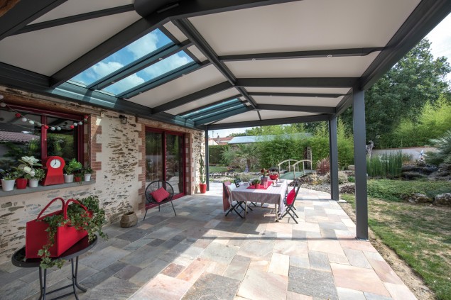 Pergola préau
