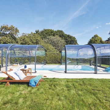 L’abri de piscine haut, une pièce en plus toute l’année