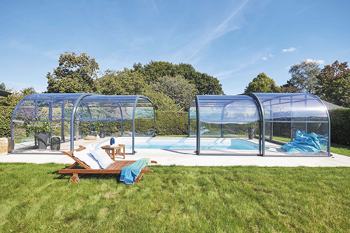 L&rsquo;abri de piscine haut, une pièce en plus toute l’année