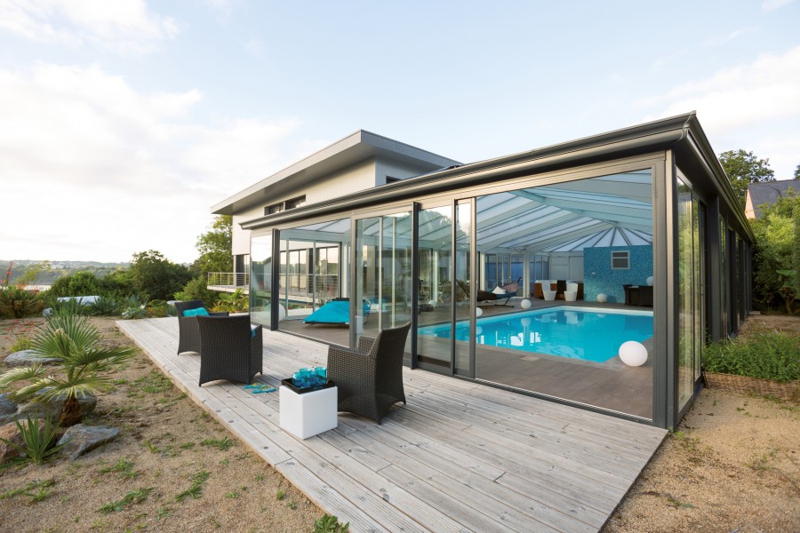 veranda piscine serenity