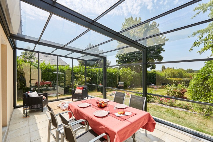 Des abris de terrasse en aluminium certifié 
