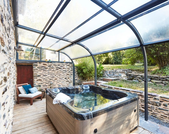 Abri de terrasse Panoramik à panneaux relevables
