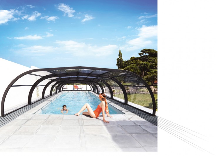 Un espace de baignade aisé