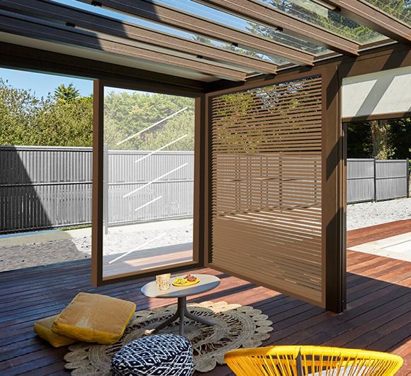 Brise-soleil pour terrasse