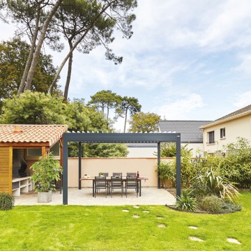 Pergola Bioclimatik à lames orientables