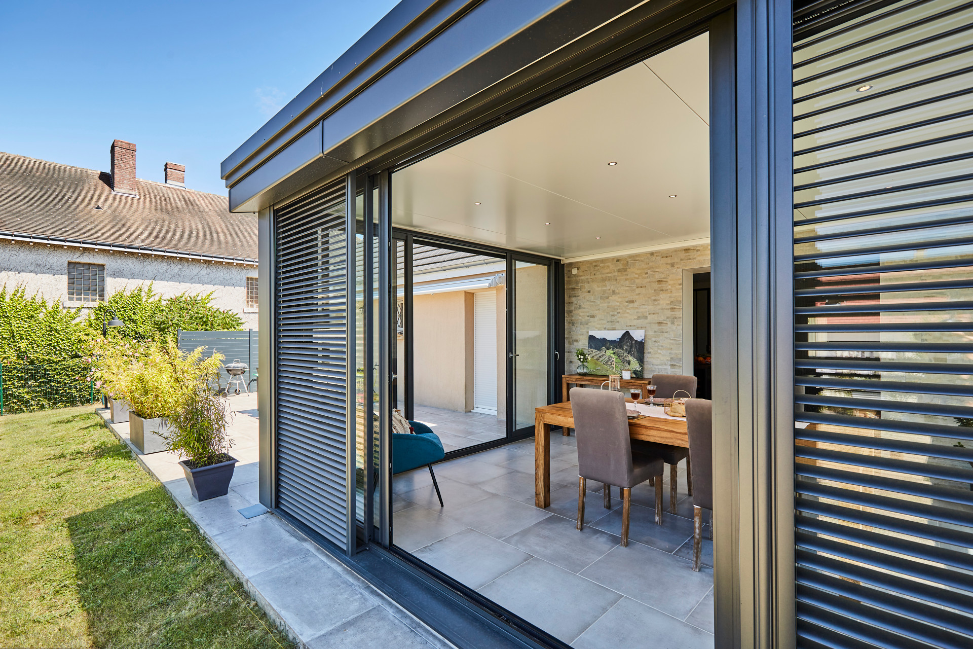 Les toitures plates des extensions | Gustave Rideau