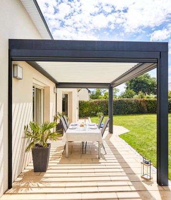 Pergola bois Lyon : aménagement et pose tonnelle et pergola sur