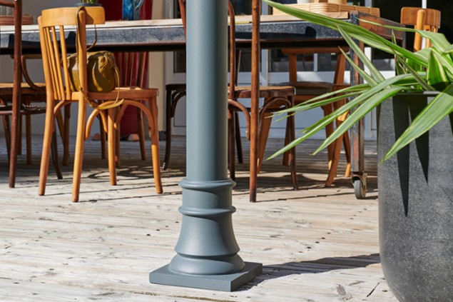 evacuation eau pergola luminov retro