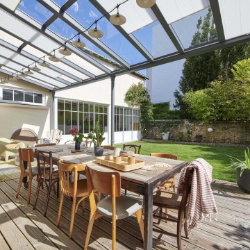 Pergola aluminium : style d’antan à l’aspect métal