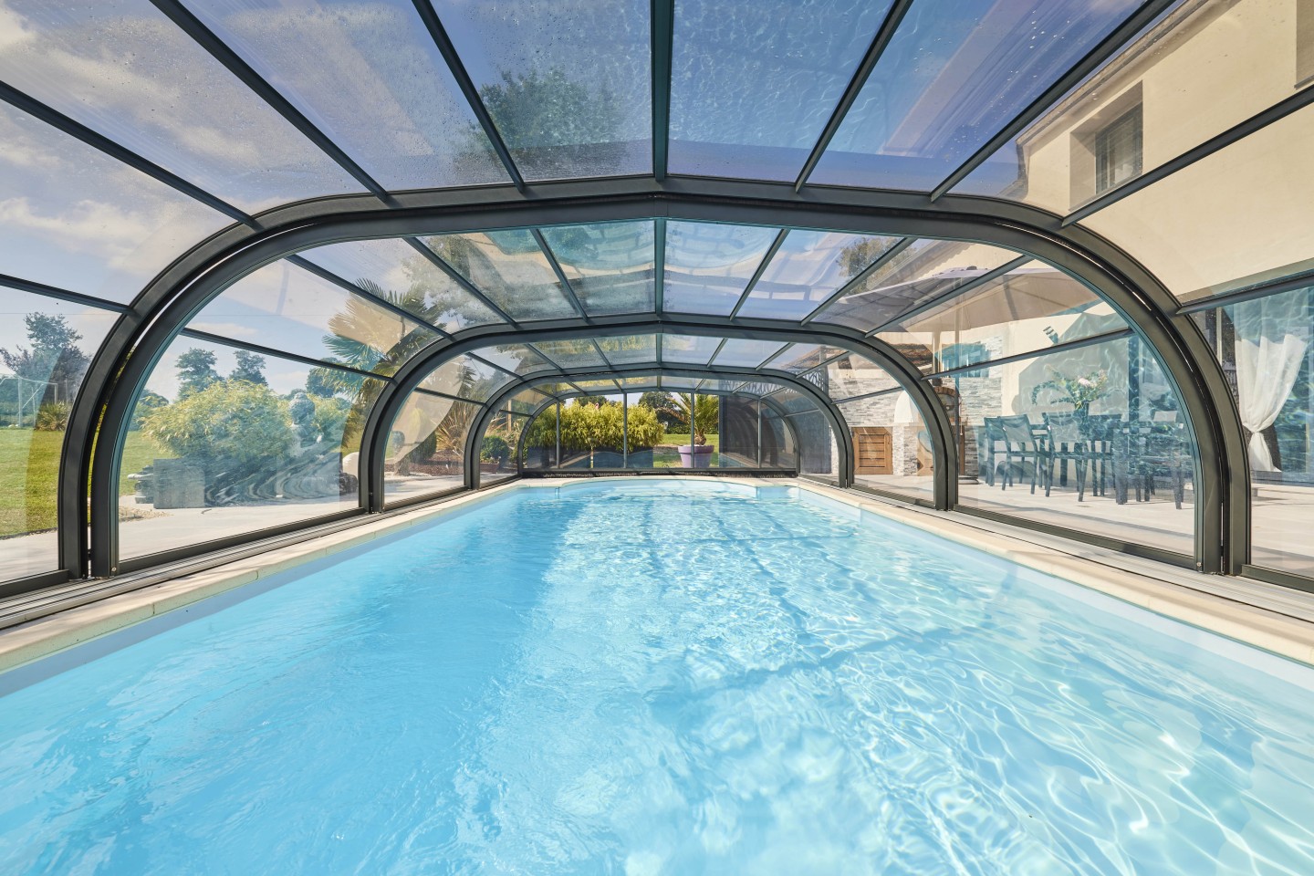 L’abri de piscine Gustave Rideau 
Pour les pros
