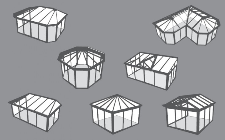 La forme et dimensions de la véranda
