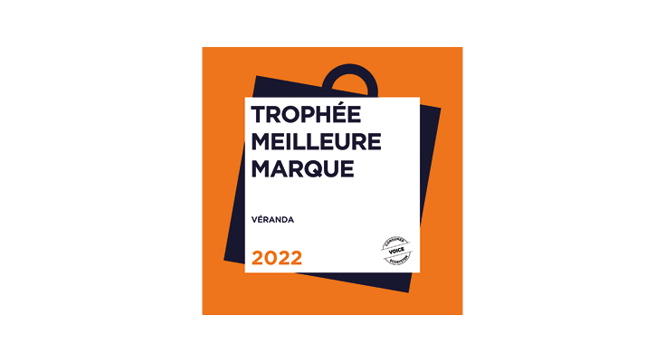 Gustave Rideau, élu meilleure marque dans la catégorie « Véranda » – TROPHEE MEILLEURE MARQUE
