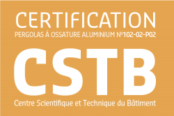 CSTB pergola Bioclimatik