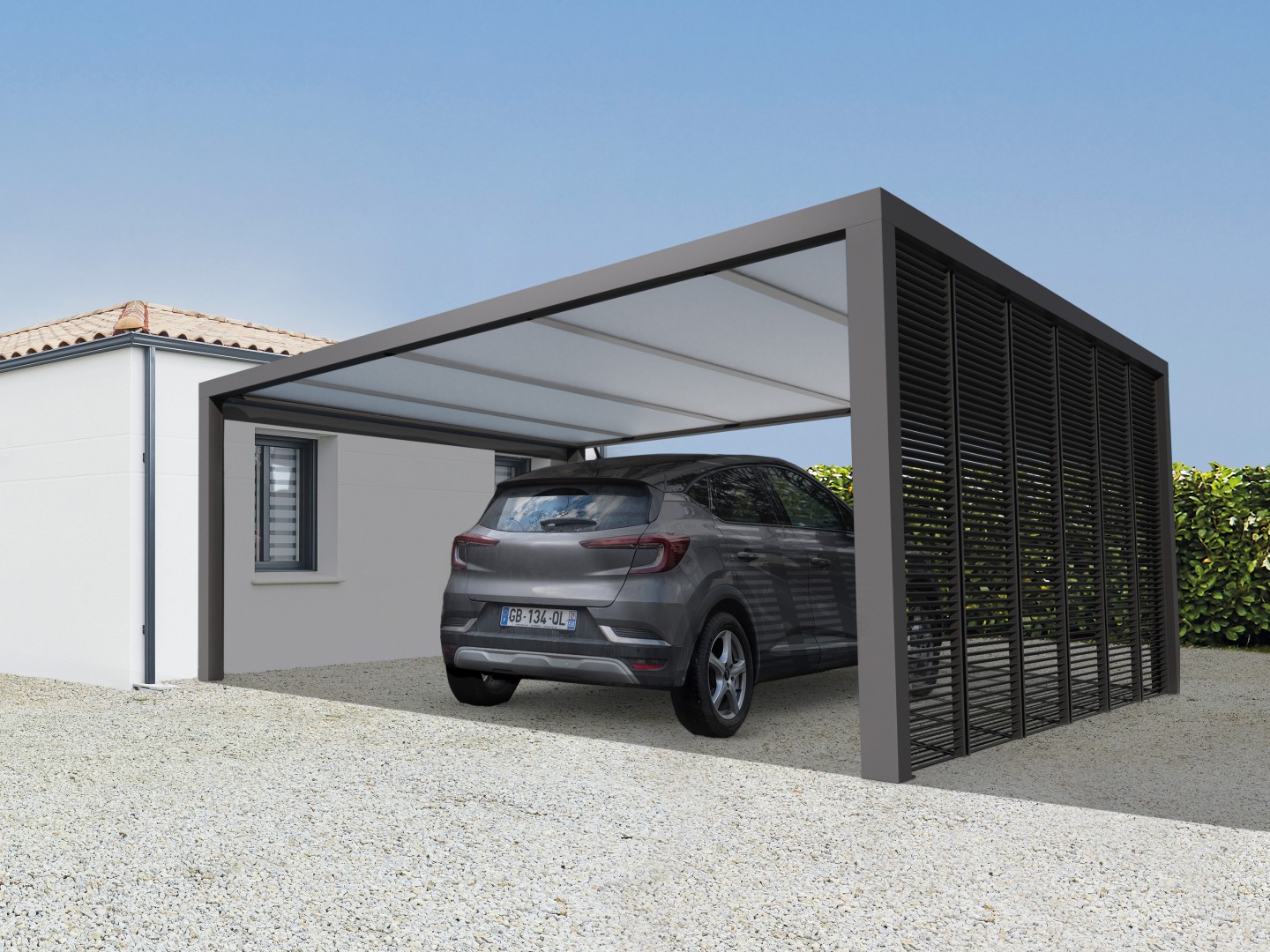 Avec un carport toile, offrez-vous un garage temporaire pour la