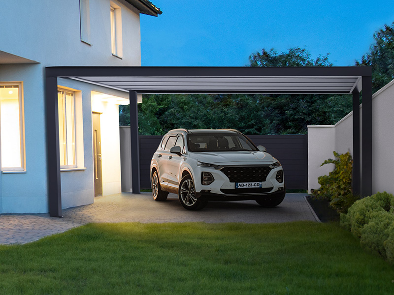 Qu’est-ce que le carport adossé ?
