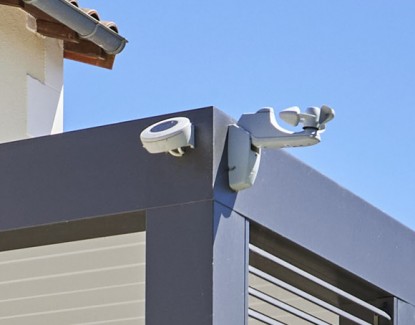 Capteurs pergola
