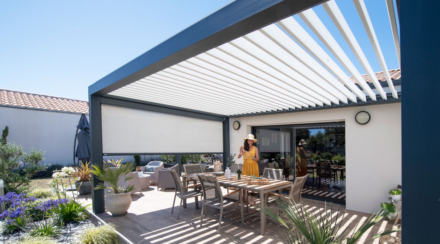 Pergola bioclimatique
