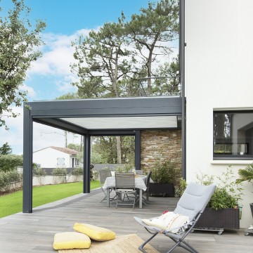 La pergola 3×4 m en Aluminium