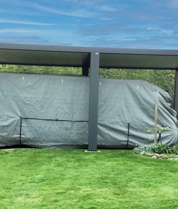 Installer un carport pour abriter son camping-car, caravane ou van...