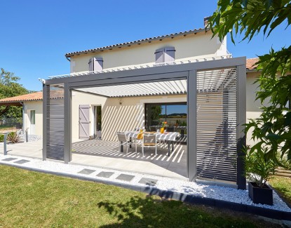 Carport en aluminium sur Mesure - Gustave Rideau