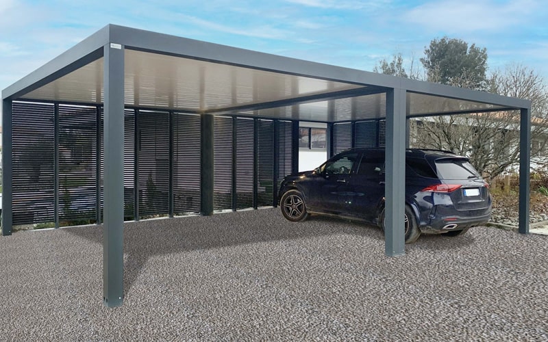 Carport en aluminium sur Mesure - Gustave Rideau