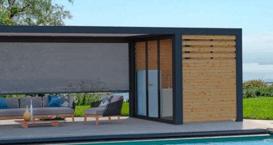 pool house