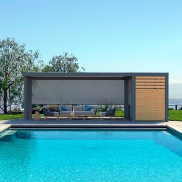 Pool house aluminium