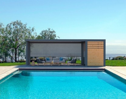 Pool house aluminium