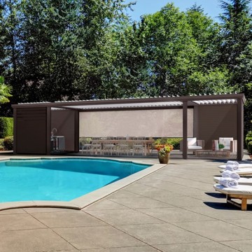 Pool House cuisine extérieure