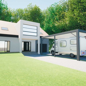 le carport camping-car, van et caravane