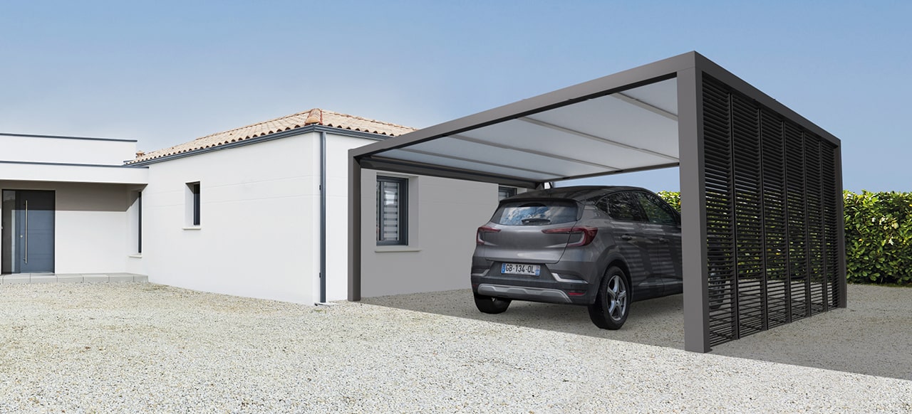 Carport en aluminium sur Mesure - Gustave Rideau