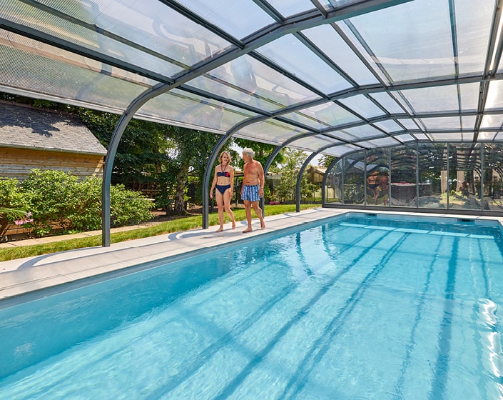 Abri de Piscine : Dôme de piscine sur mesure - Gustave Rideau