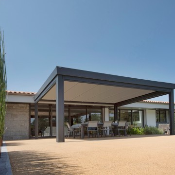 La pergola toit plat