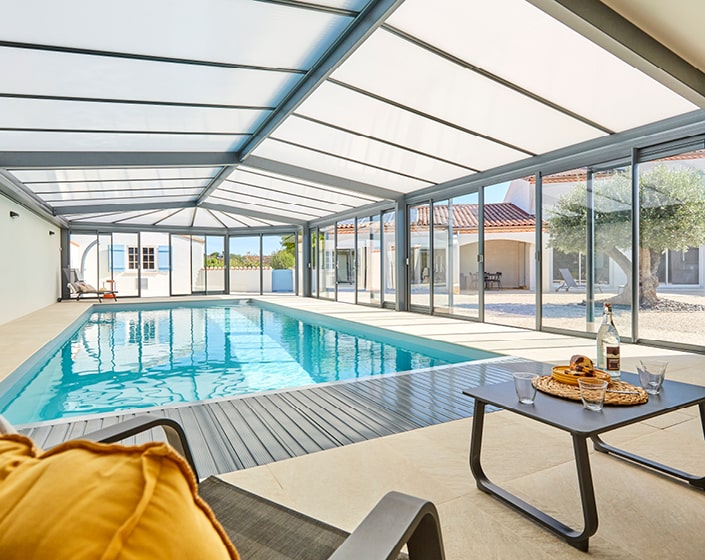 Abri de Piscine : Dôme de piscine sur mesure - Gustave Rideau