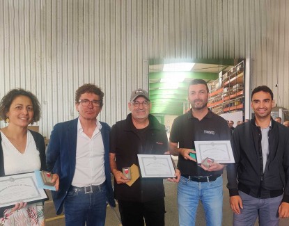 Remise de 14 médailles d’honneur du travail