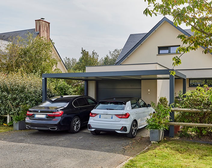 Carport en aluminium sur Mesure - Gustave Rideau