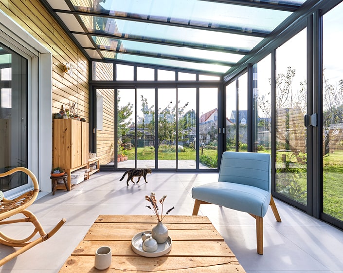 Véranda Architekt Verrière