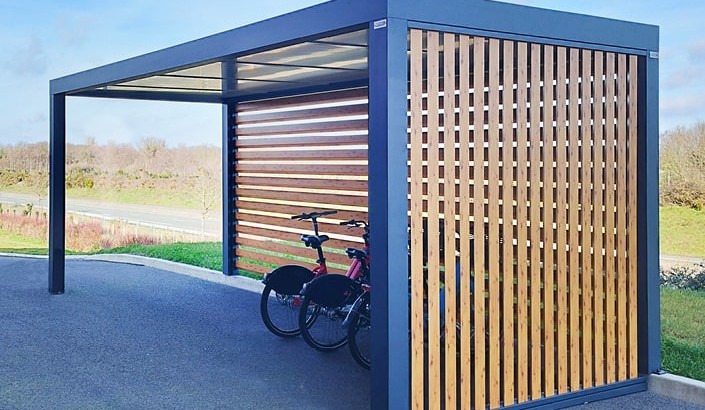 CARPORT ABRI DE VÉLOS 