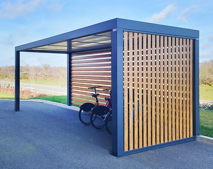 CARPORT ABRI DE VÉLOS