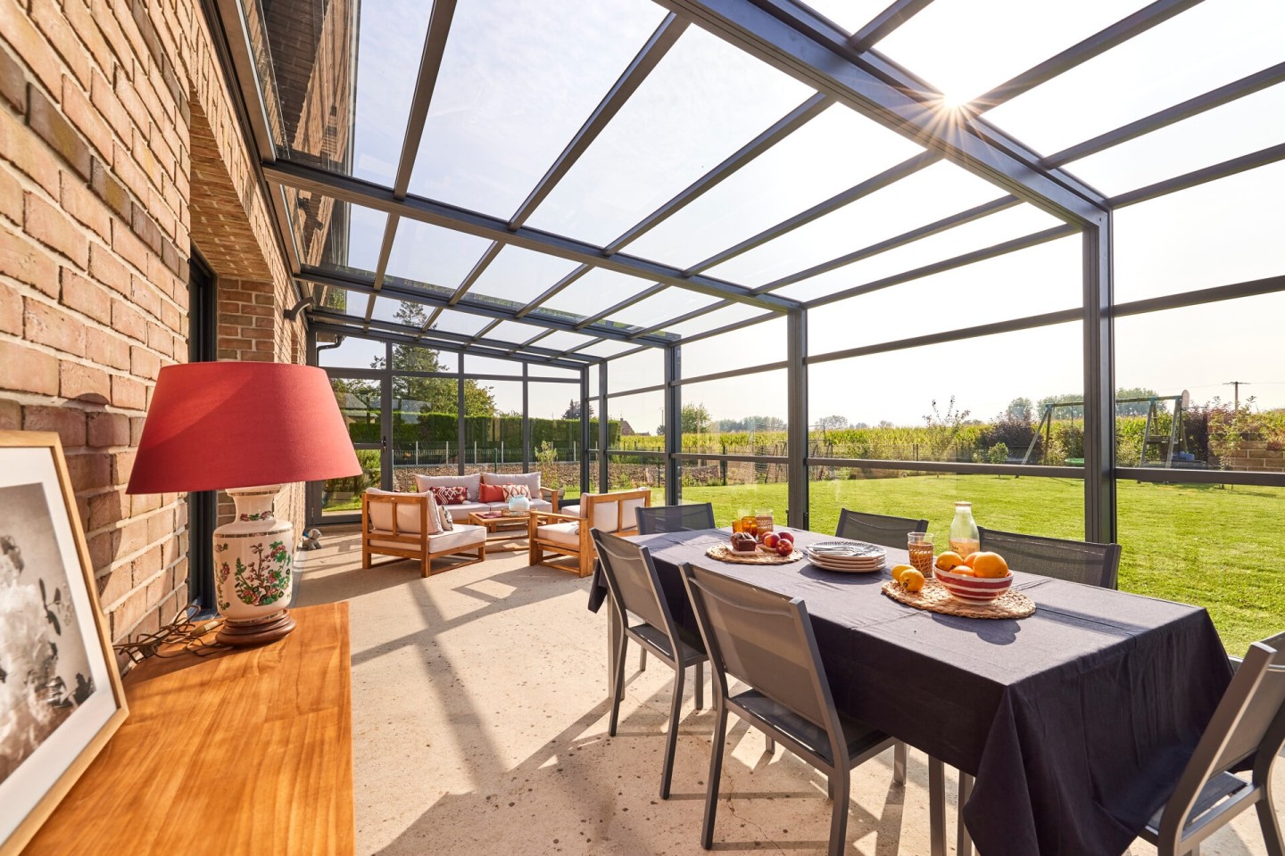 L'abri de terrasse Graphik d'Erwan