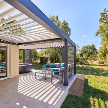 Quelles dimensions pour une grande pergola ?