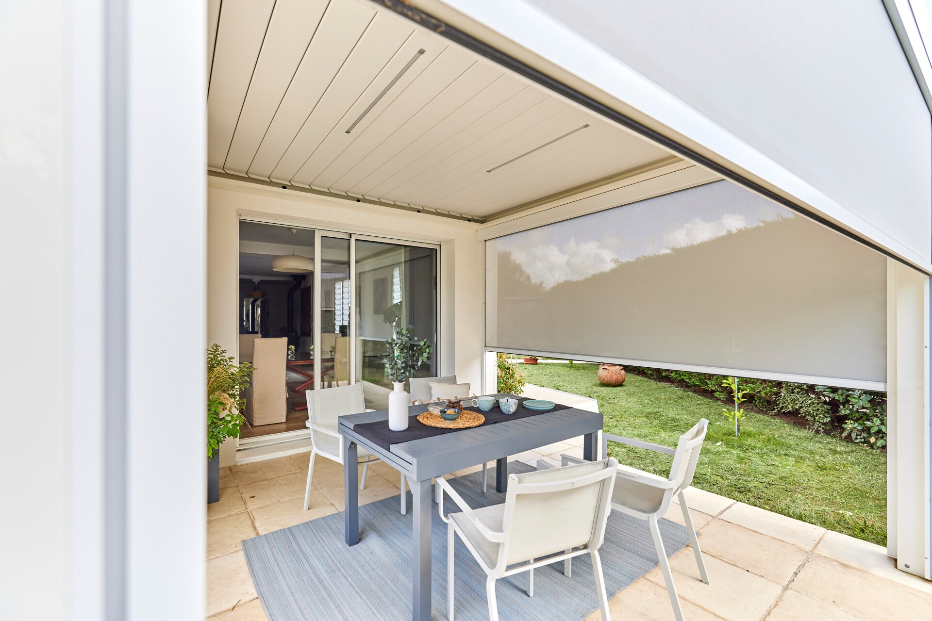 Pergola Bioclimatik à lames orientables 