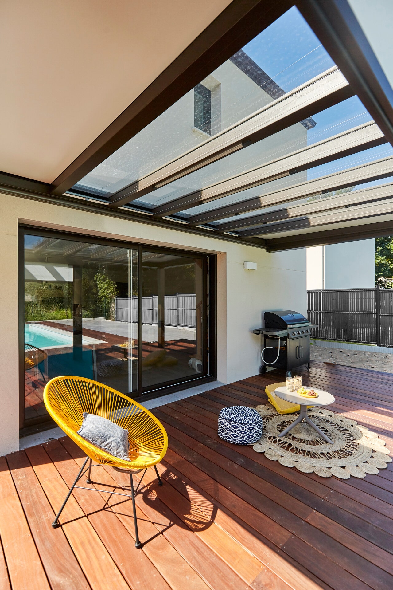 Toile pergola sur-mesure