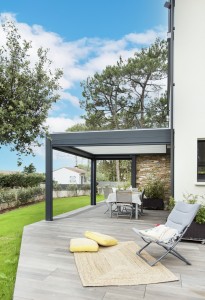 Pergola encastrée et semi-encastrée