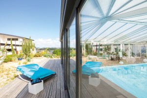 abri de piscine véranda SERENITY