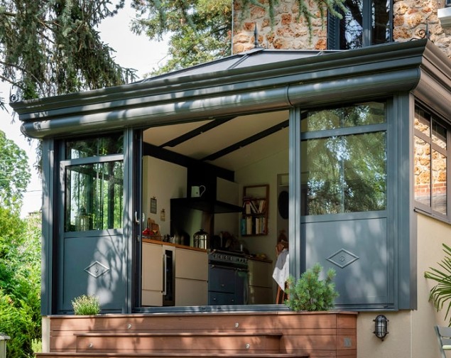 véranda classique eleganz gustave rideau